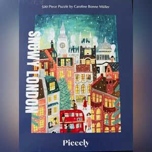 Snowy London Piecely Puzzle 500 pieces